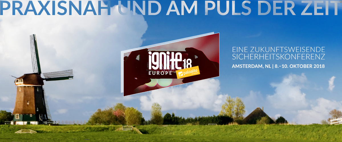 Nehmen Sie an der ersten europäischen Ignite teil!