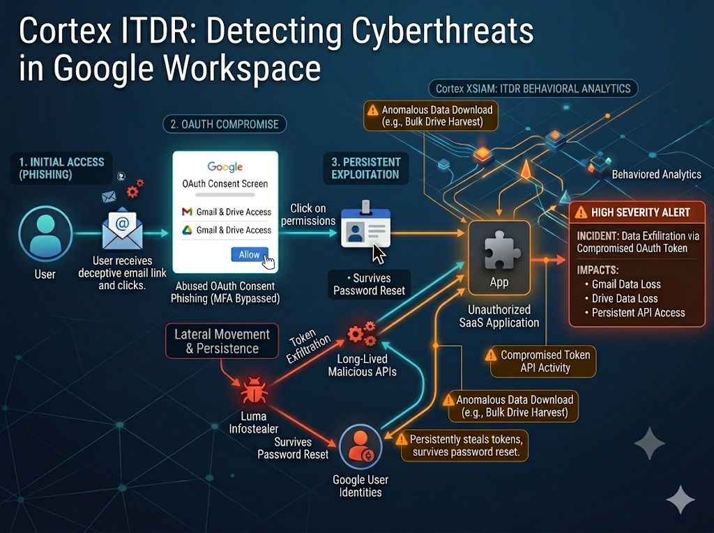 Cortex ITDR: Detecting Cyber threats in Google Workspace